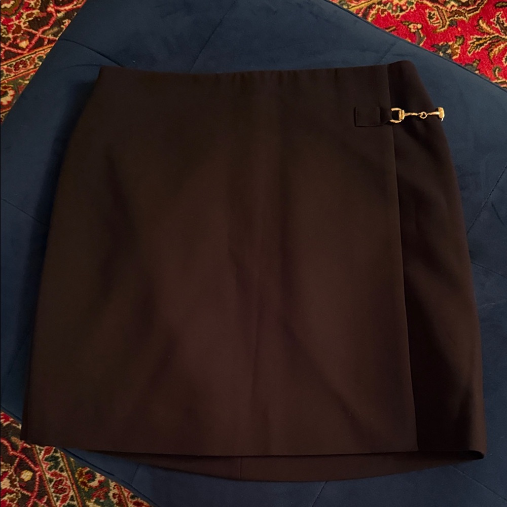 Ever New Black Mini Skirt with Gold Accent - Picture 6 of 10
